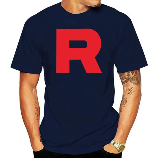 Team Rocket R Custom Printed T-shirt - Item - EASITEM