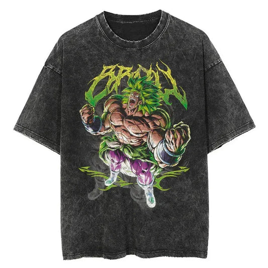 Broly Custom Black T-shirt - Item - EASITEM