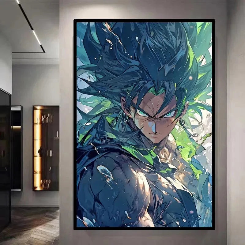 Broly Decorative Canvas Wall Poster - Item - EASITEM