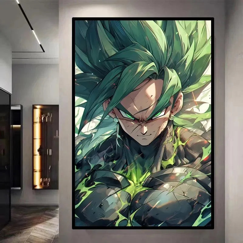 Broly Decorative Canvas Wall Poster - Item - EASITEM