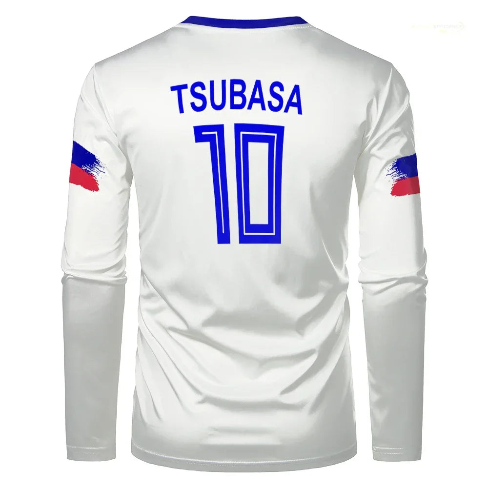Cosplay Football Anime Tsubasa Long Sleeve Jersey - Item - EASITEM