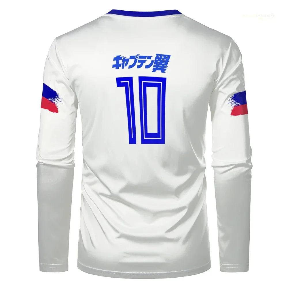 Cosplay Football Anime Tsubasa Long Sleeve Jersey - Item - EASITEM