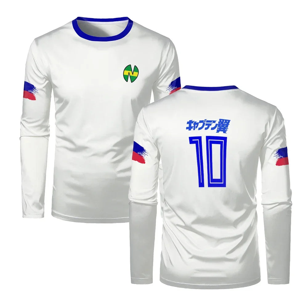 Cosplay Football Anime Tsubasa Long Sleeve Jersey - Item - EASITEM