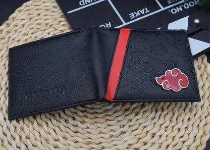 Custom Black Naruto Akatsuki Wallet - Item - EASITEM