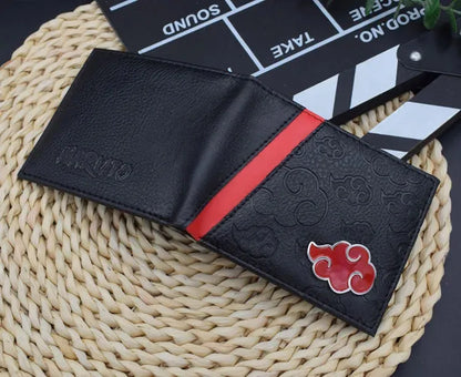Custom Black Naruto Akatsuki Wallet - Item - EASITEM
