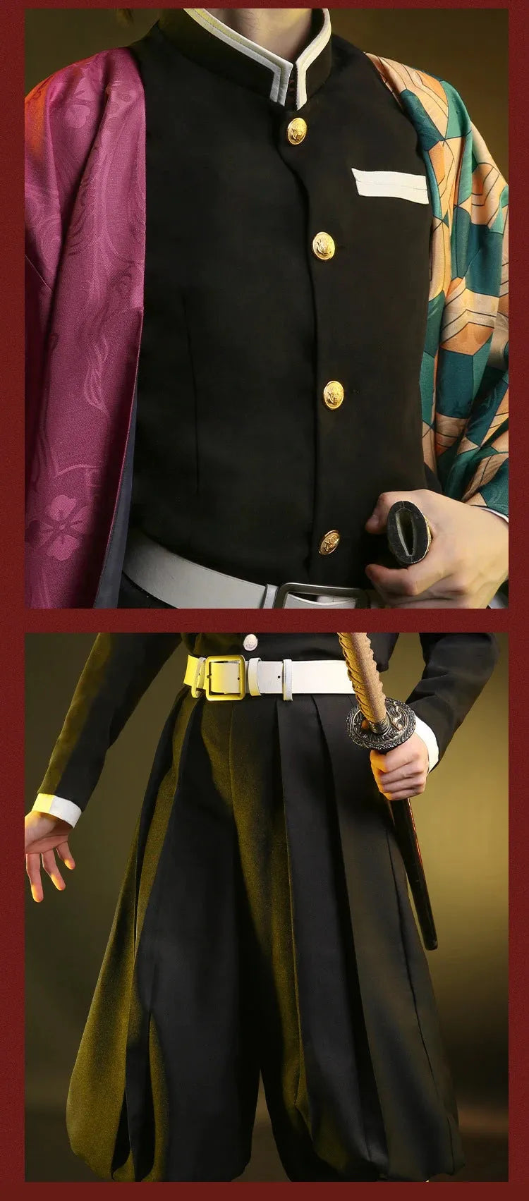 Demon Slayer Giyu Tomioka Cosplay - Item - EASITEM