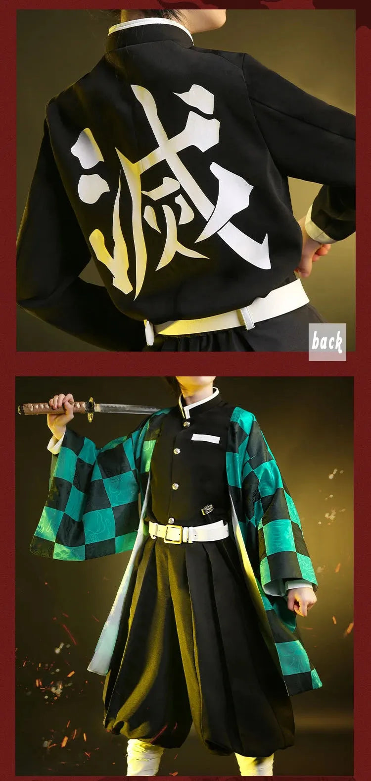 Demon Slayer Kamado Tanjiro Cosplay - Item - EASITEM