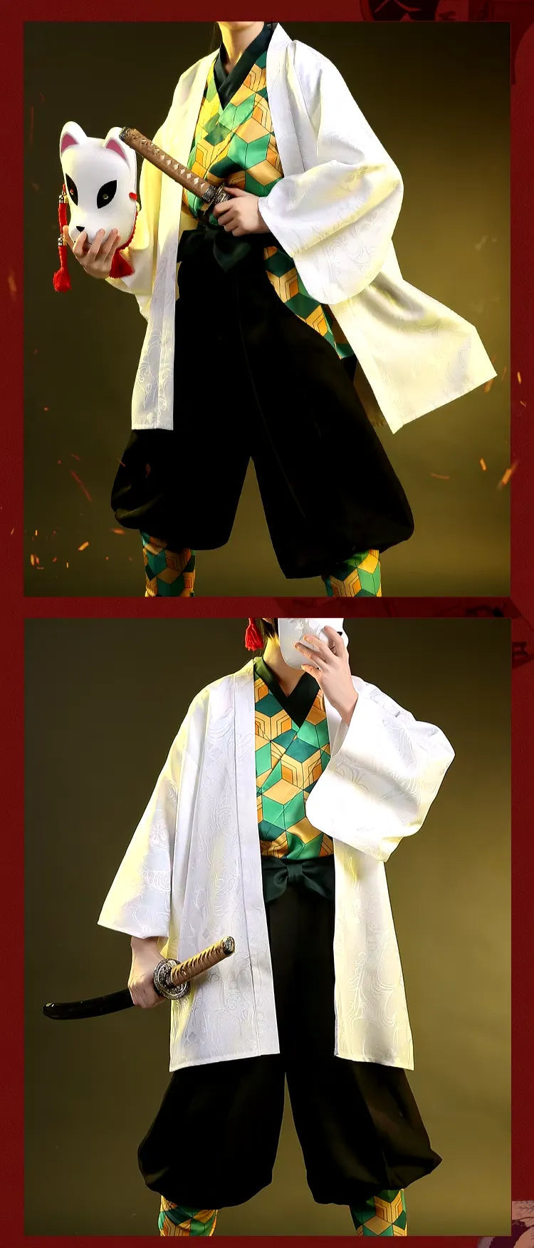 Demon Slayer Sabito Costume Cosplay - Item - EASITEM