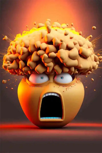 Emoji Boom Decorative Wall Poster - Item - EASITEM