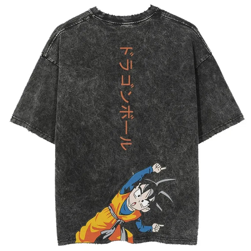 Fusion Custom Black T-shirt Dragon Ball - Item - EASITEM