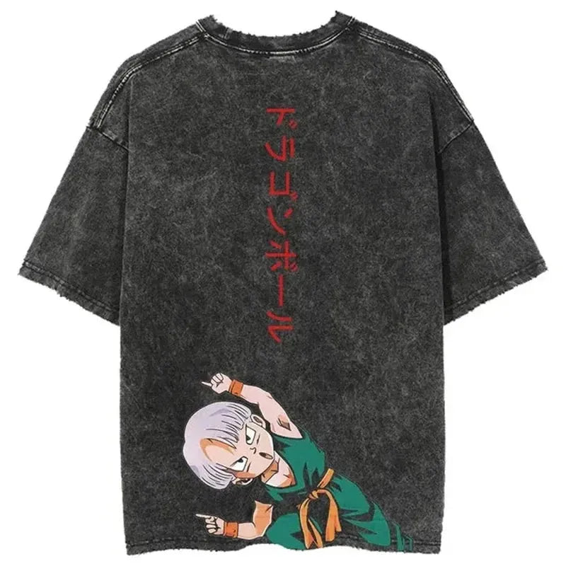 Fusion Custom Black T-shirt Dragon Ball - Item - EASITEM