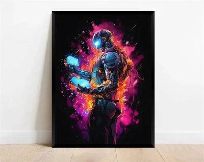 Gaming Super Hero Decorative Wall Poster - Item - EASITEM