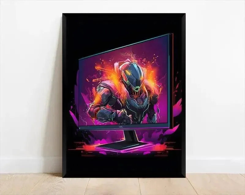 Gaming Super Hero Decorative Wall Poster - Item - EASITEM