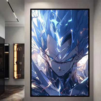 Gogeta Blue Decorative Canvas Wall Poster - Item - EASITEM