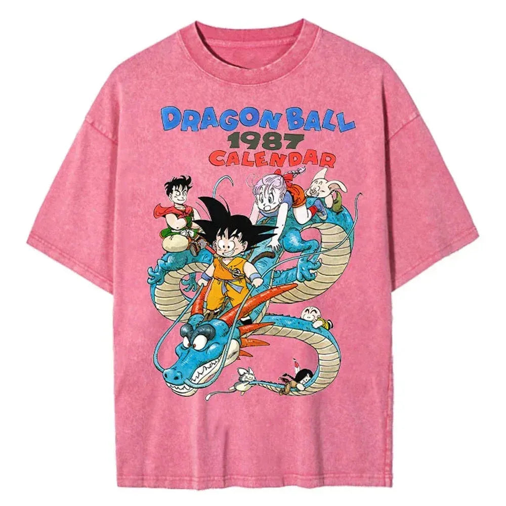 Goku Friends Custom Pink T-shirt - Item - EASITEM