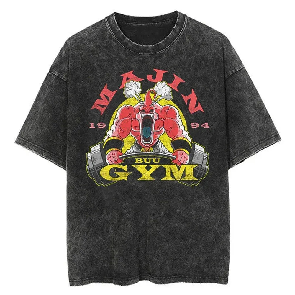 GYM Custom Black T-shirt Dragon Ball - Item - EASITEM