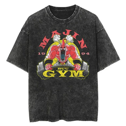GYM Custom Black T-shirt Dragon Ball - Item - EASITEM