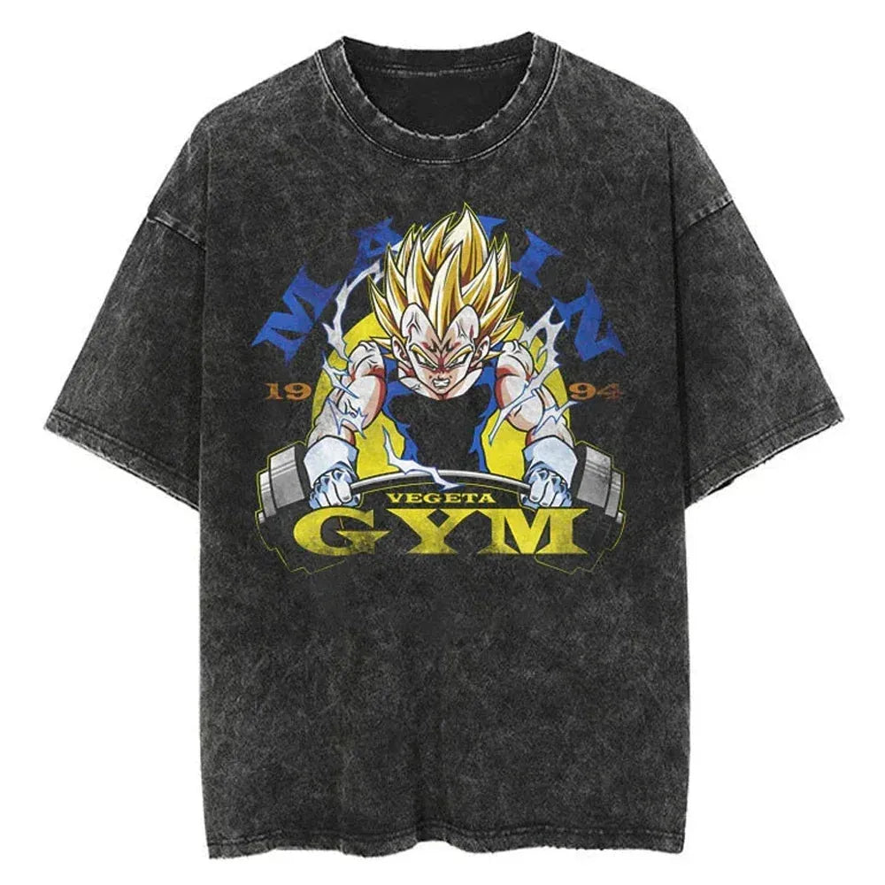 GYM Custom Black T-shirt Dragon Ball - Item - EASITEM