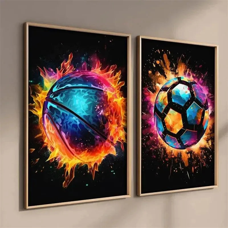 Headphones Pattern Decorative Wall Poster - Item - EASITEM