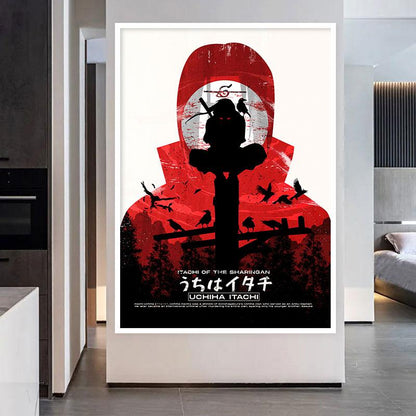 Poster Custom Wall Decor Naruto Characters - Item - EASITEM