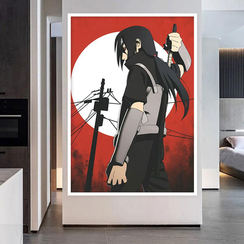 Poster Custom Wall Decor Naruto Characters - Item - EASITEM