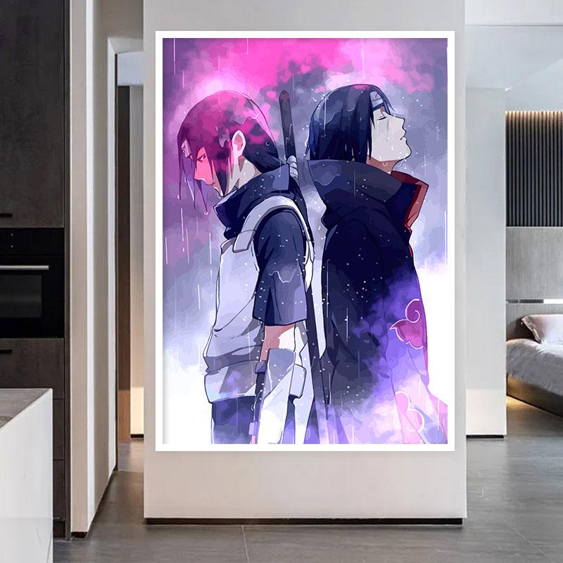 Poster Custom Wall Decor Naruto Characters - Item - EASITEM