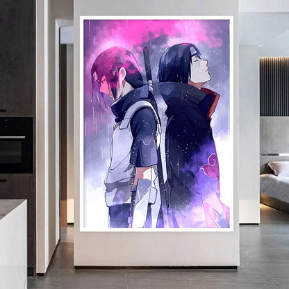 Poster Custom Wall Decor Naruto Characters - Item - EASITEM