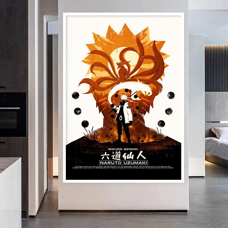 Poster Custom Wall Decoration Shonen Naruto - Item - EASITEM