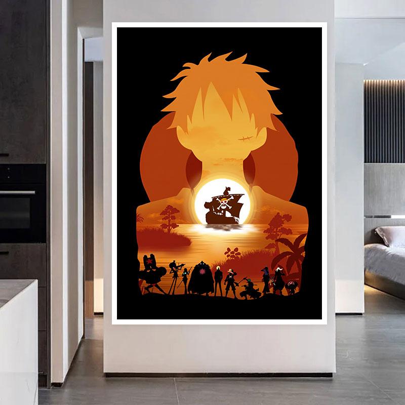 Poster Custom Wall Decoration Shonen One Piece - Item - EASITEM