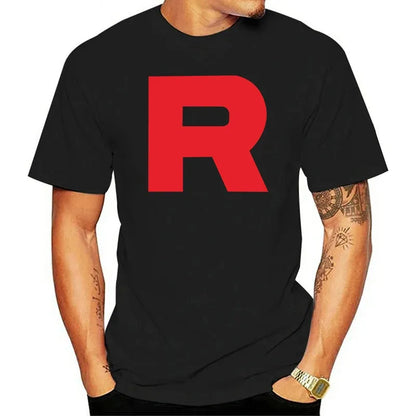 Team Rocket R Custom Printed T-shirt - Item - EASITEM