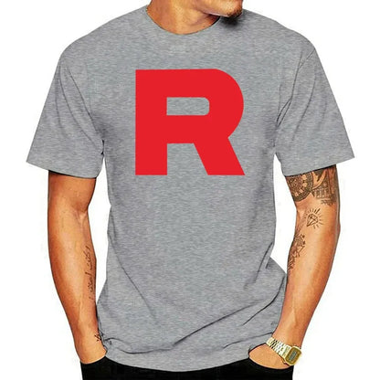 Team Rocket R Custom Printed T-shirt - Item - EASITEM