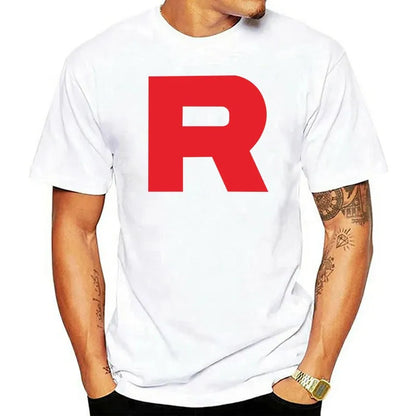 Team Rocket R Custom Printed T-shirt - Item - EASITEM