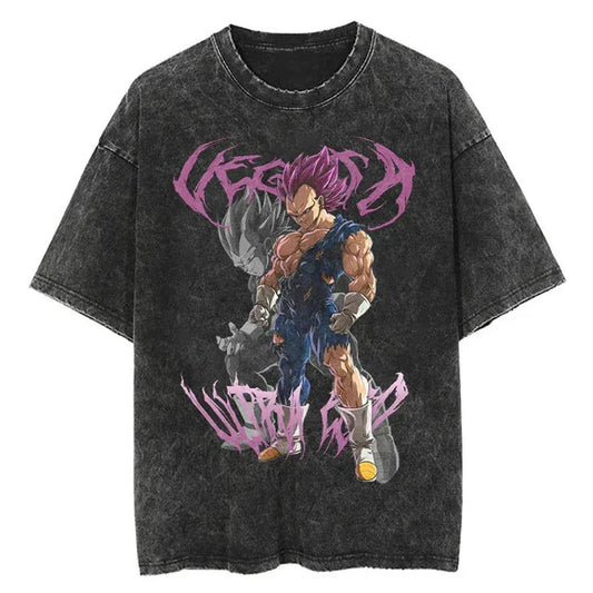 Vegeta Ultra Ego Custom Black T-shirt - Item - EASITEM