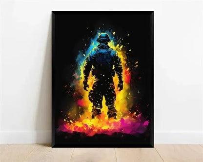 Wargaming Themed Decorative Wall Poster - Item - EASITEM