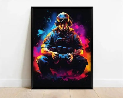 Wargaming Themed Decorative Wall Poster - Item - EASITEM