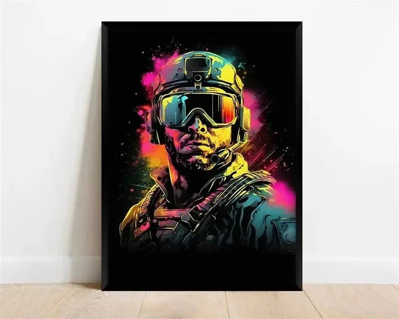 Wargaming Themed Decorative Wall Poster - Item - EASITEM